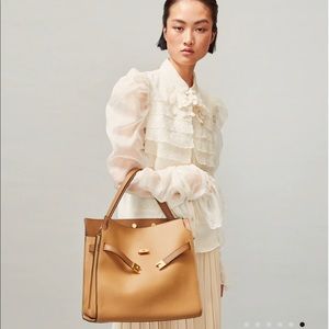 Brand New Tory Burch Lee Radziwill Double Bag